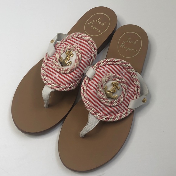 Jack Rogers Shoes - Jack Rogers Georgina Anchor thong s…